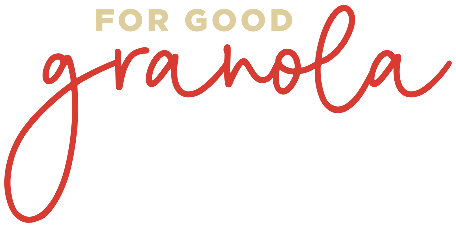 For Good Granola Logo